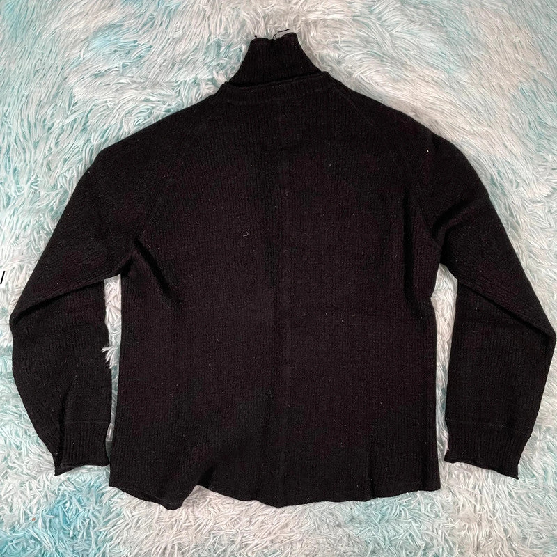 Black Sacai Knitted Jumper Wool - Small