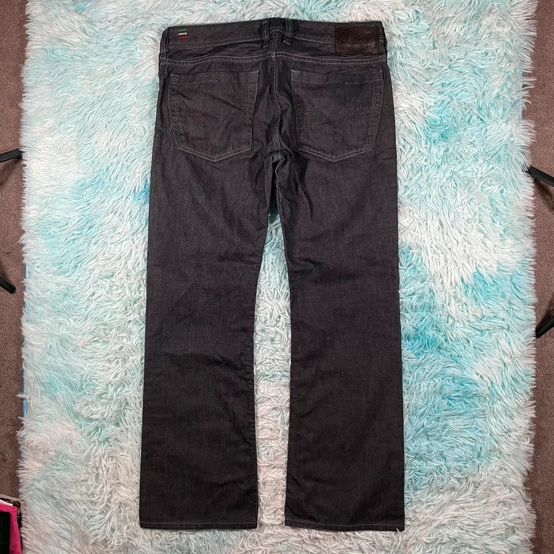 Dark Navy Diesel Zatiny Jeans Wide Leg - 32W 30L