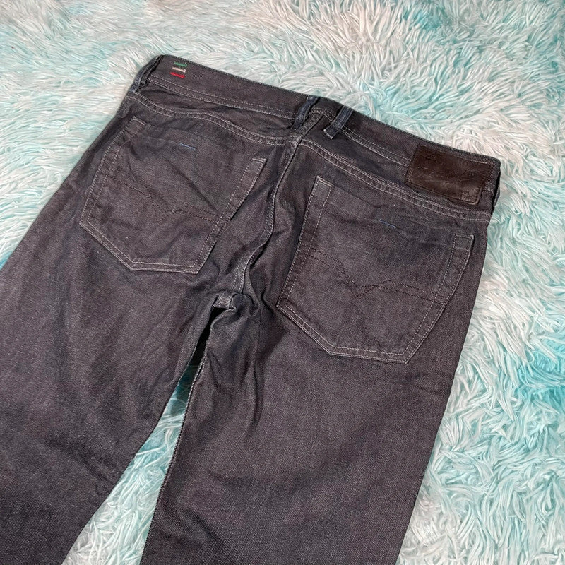 Dark Navy Diesel Zatiny Jeans Wide Leg - 32W 30L