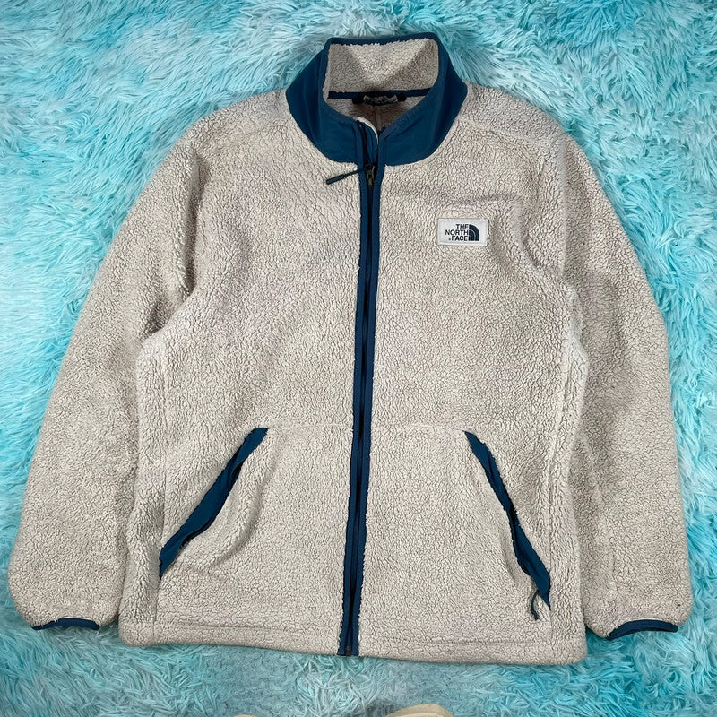 Cream The North Face Fleece Fluffy - XL