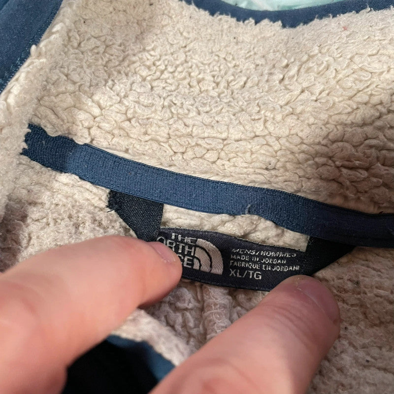 Cream The North Face Fleece Fluffy - XL