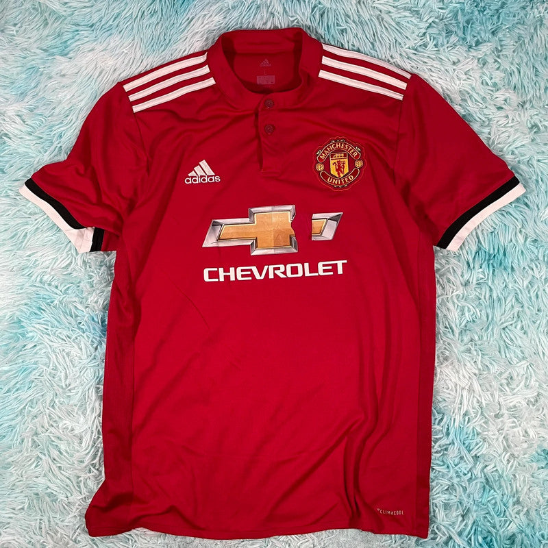 Manchester United Shirt Adidas Chevrolet - Large