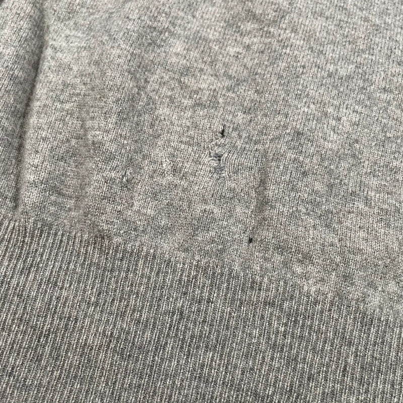 Grey Polo Ralph Lauren Wool Jumper - Medium