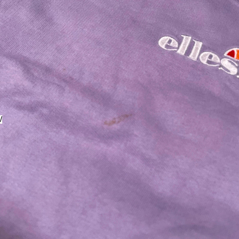 Purple Ellesse Sweatshirt Spellout - Size 14