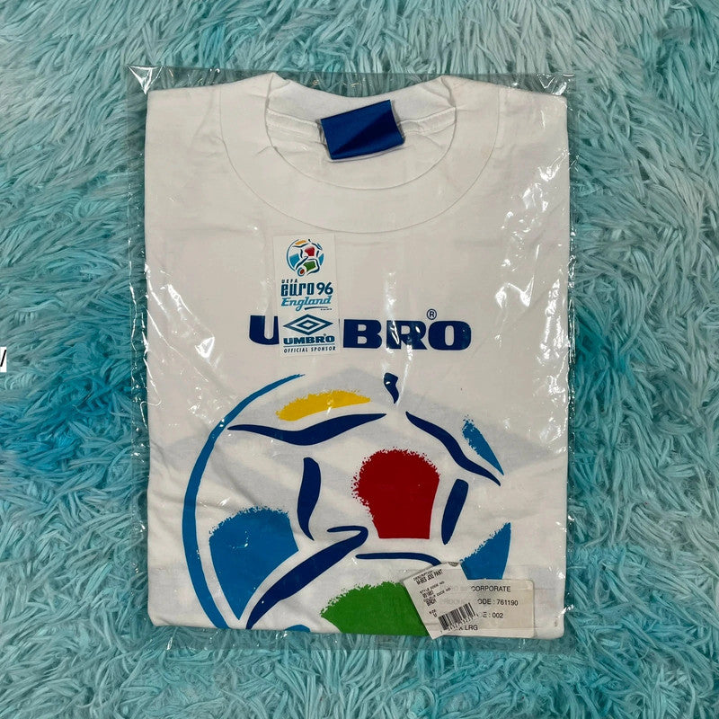 Deadstock Vintage 1996 World Cup Umbro Graphic T Shirt - XL