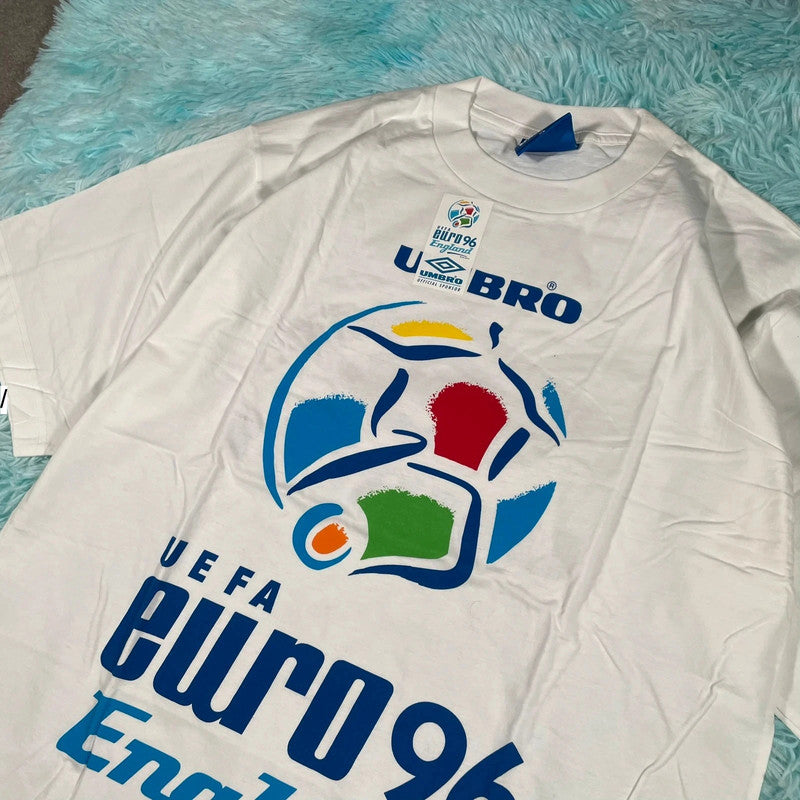 Deadstock Vintage 1996 World Cup Umbro Graphic T Shirt - XL
