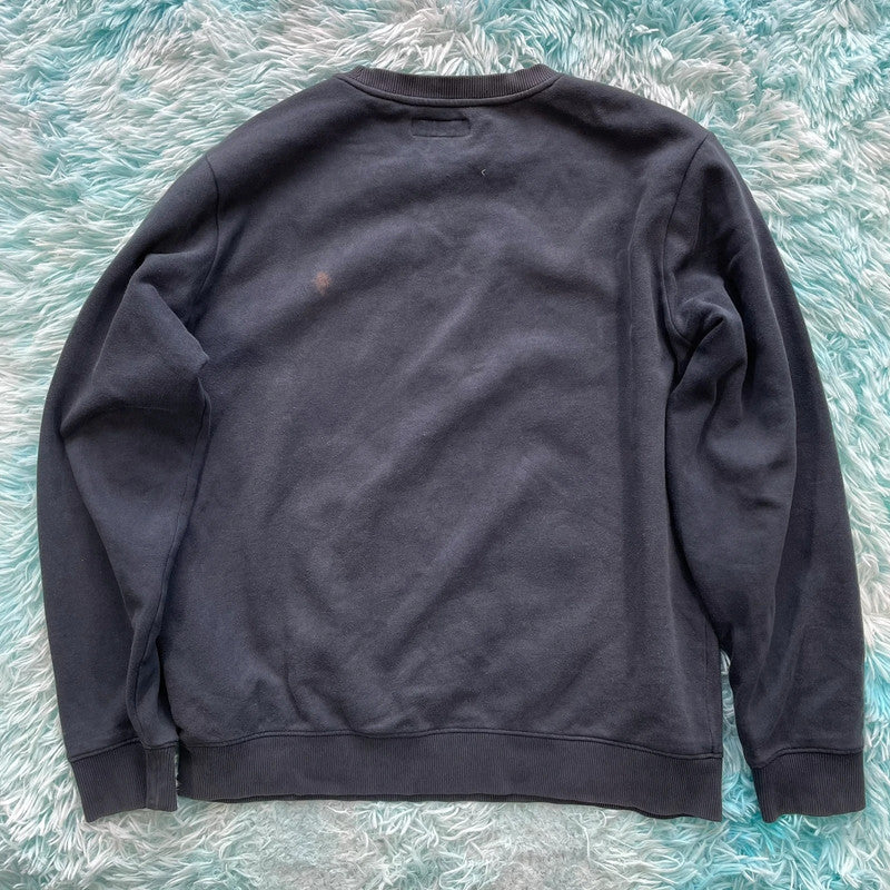 Dark navy Guess Sweatshirt Spellout - Large