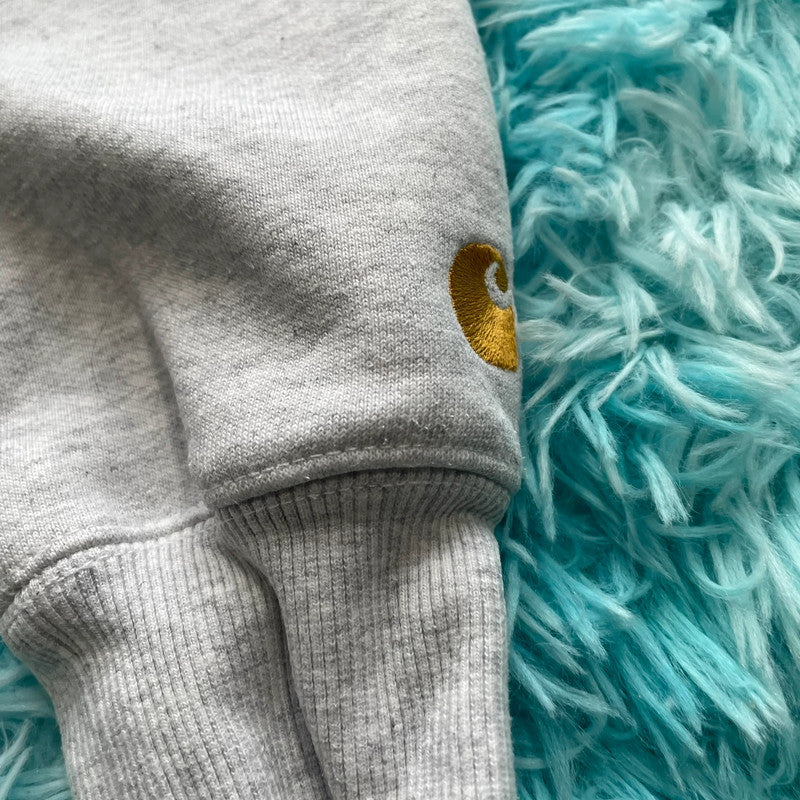 Grey Carhartt 1/4 Zip Sweatshirt - XS