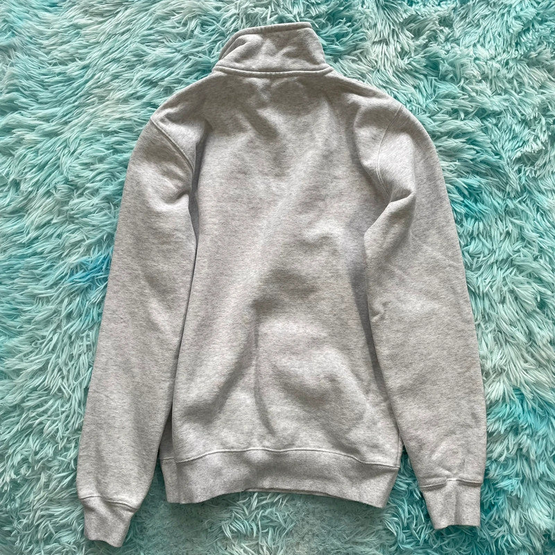 Grey Carhartt 1/4 Zip Sweatshirt - XS