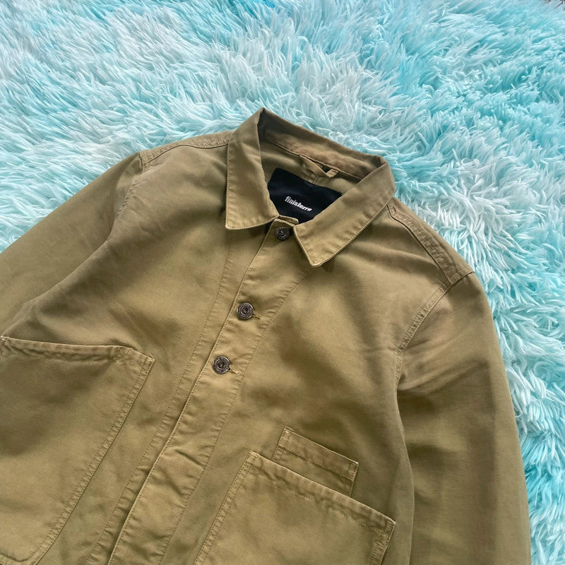 Khaki Finisterre Utility Jacket - Size 12