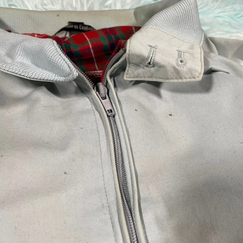 Vintage Light Blue Baracuta Bomber Jacket - XL