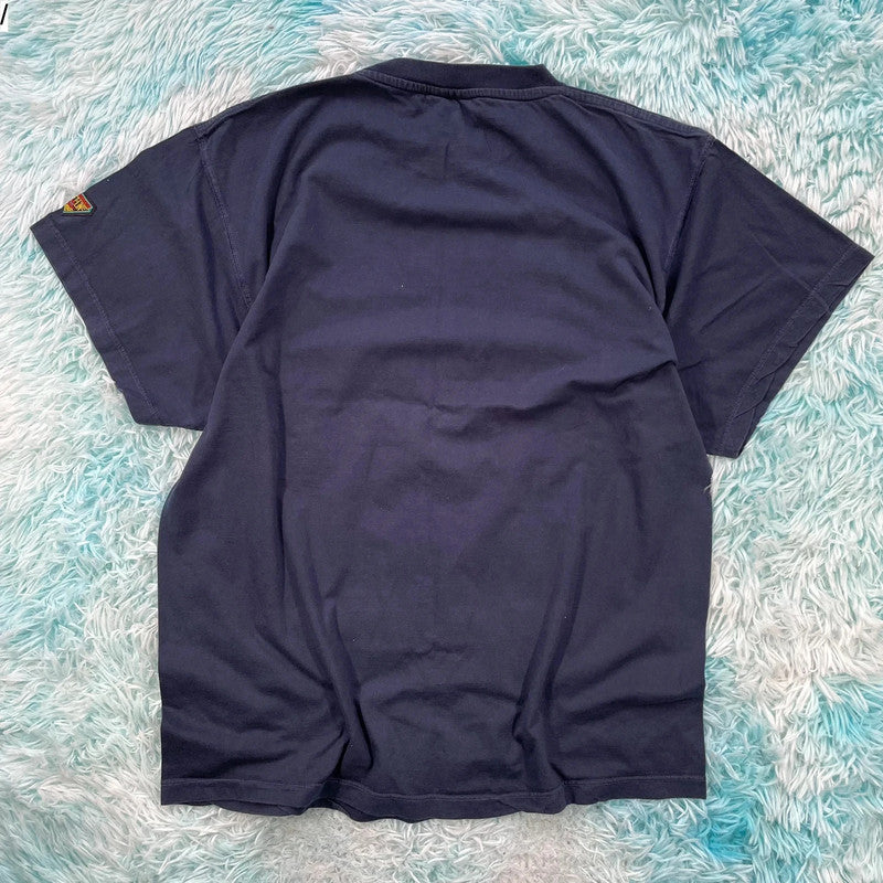 Vintage 90s Navy Skiing Comedy Graphic T Shirt - XL