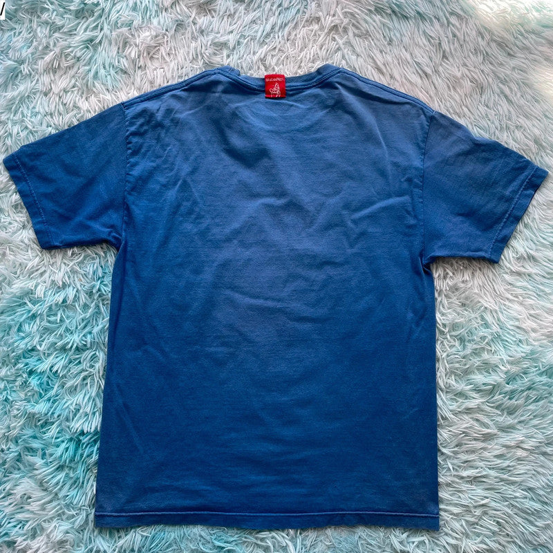 Blue Bionyc Industries Techno Skate Graphic T Shirt - Large