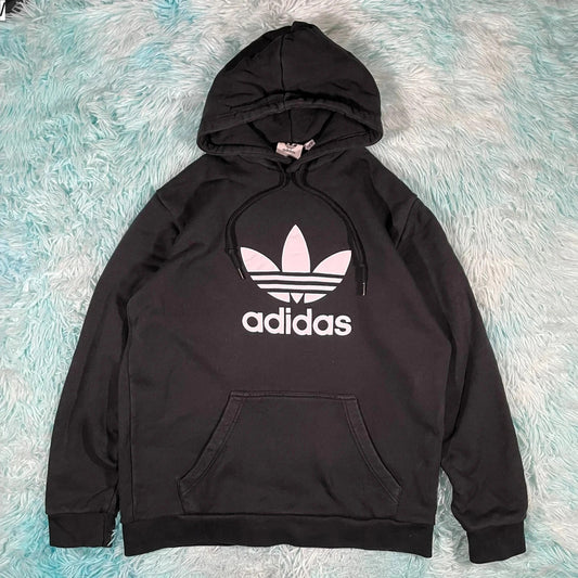 Black Adidas Hoodie - Medium