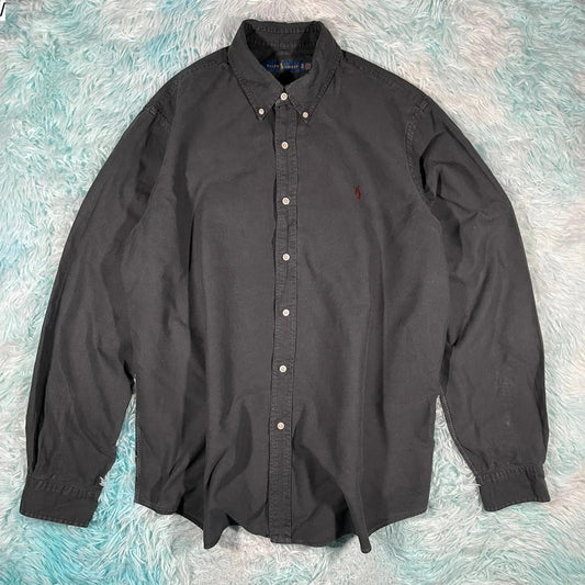 Vintage Black Ralph Lauren Shirt - XL