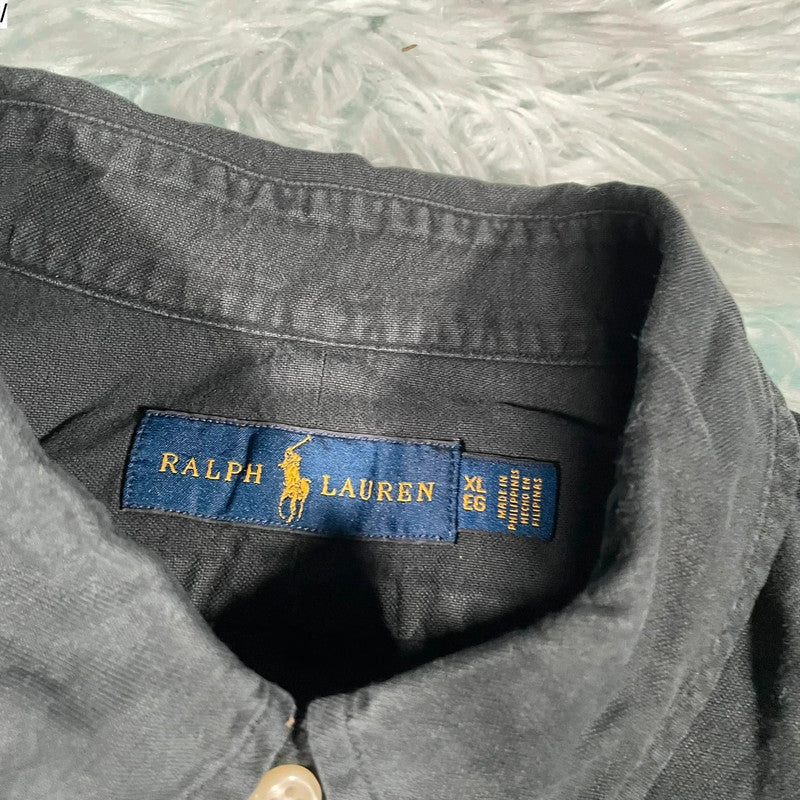 Vintage Black Ralph Lauren Shirt - XL