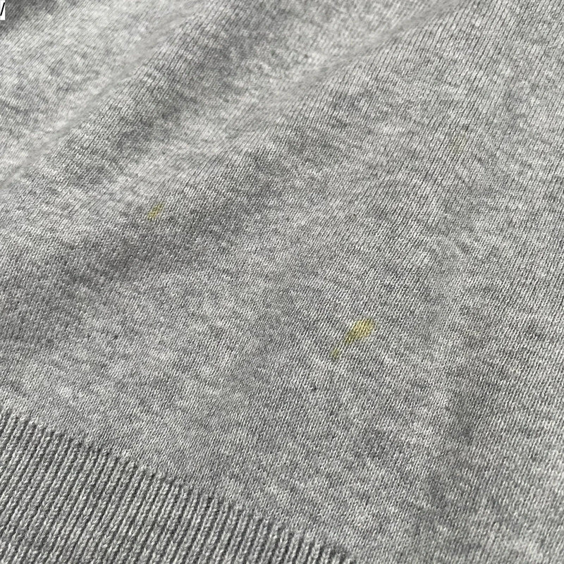 Grey Polo Ralph Lauren V Neck Jumper - XL
