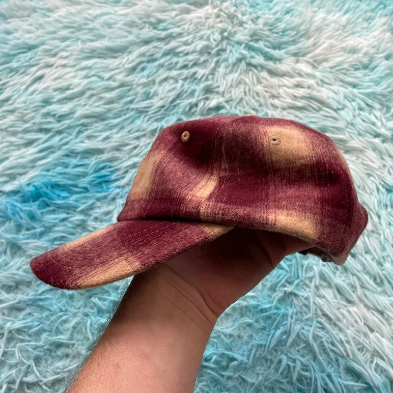 Maroon & Cream Yardsale Cap Wool