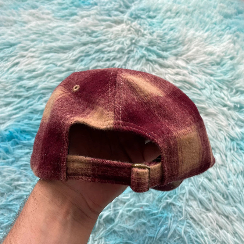 Maroon & Cream Yardsale Cap Wool
