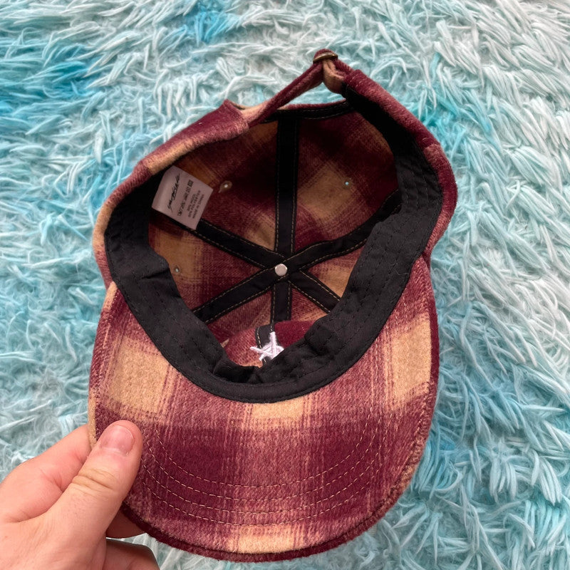 Maroon & Cream Yardsale Cap Wool
