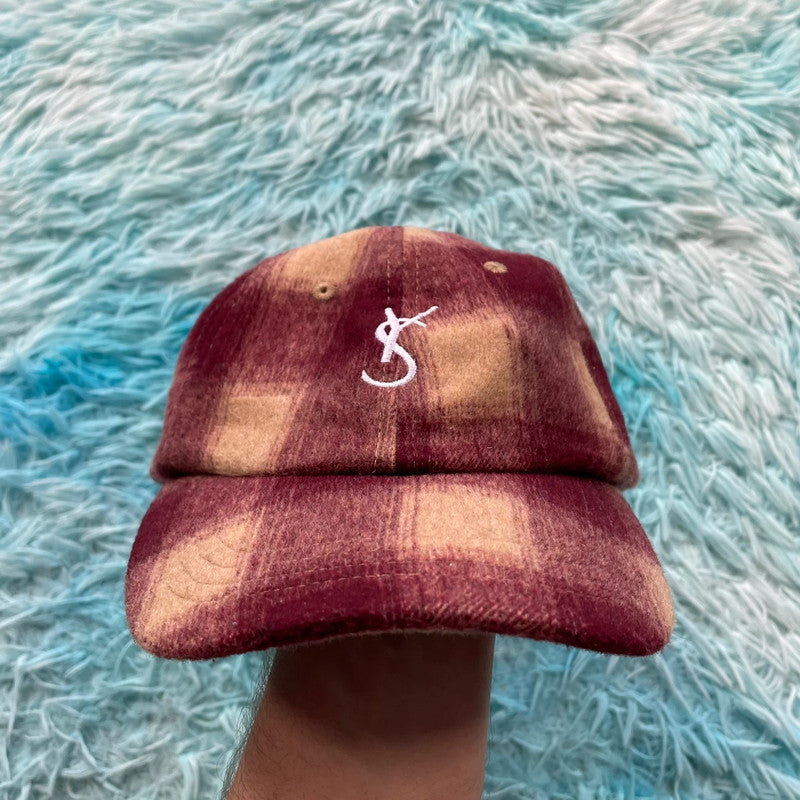 Maroon & Cream Yardsale Cap Wool