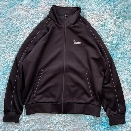 Black Supreme Track Jacket - Medium
