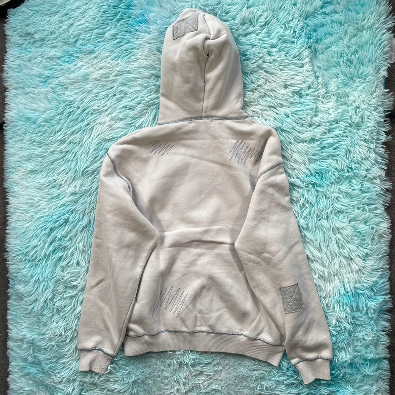 Cream Yardsale Hoodie Full Zip Phantasy - Small