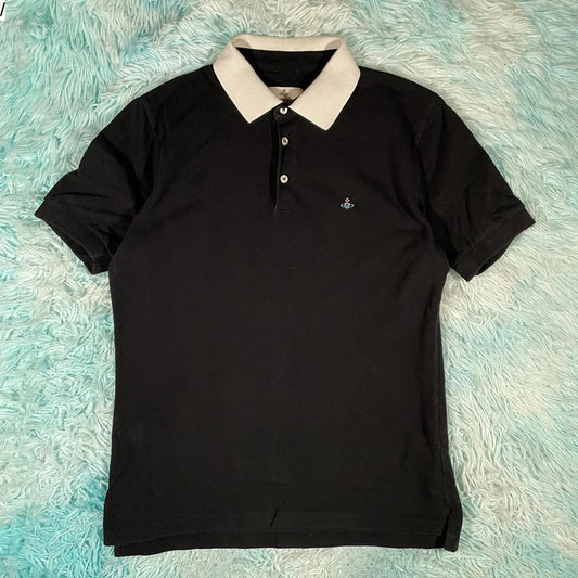Black Vivienne Westwood Polo Shirt - XL