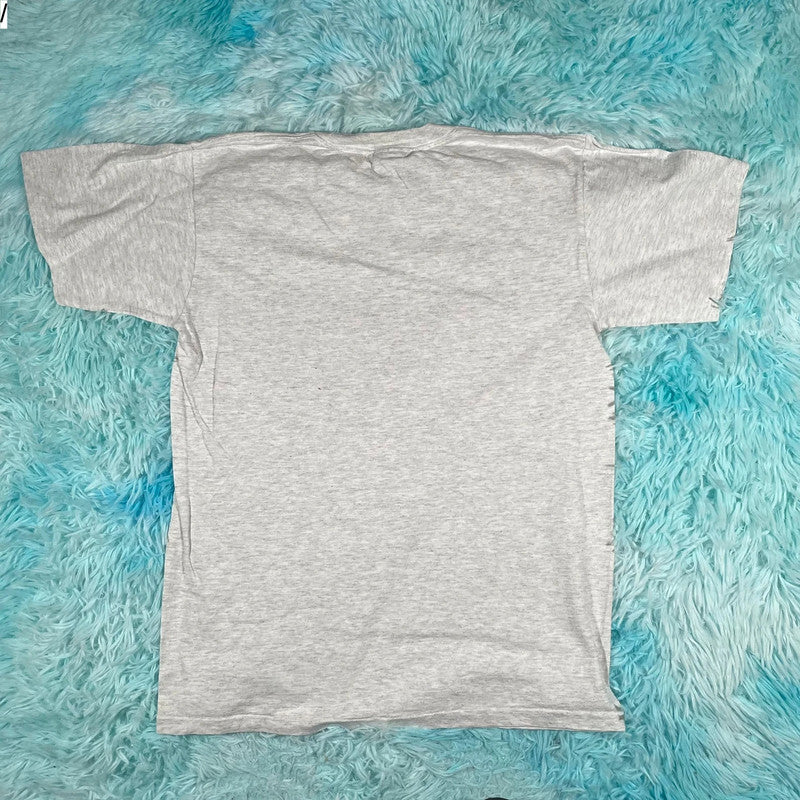 Vintage 90s Grey Myrtle Beach Graphic T Shirt - Medium