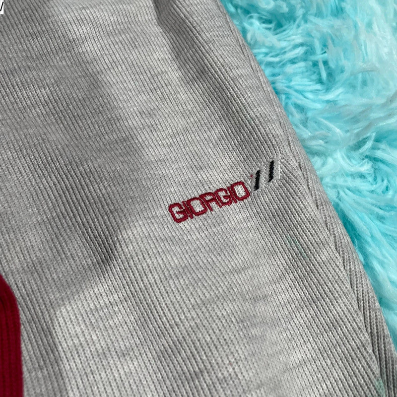 Vintage 90s Red & Grey Giorgio 1/4 Zip - XL