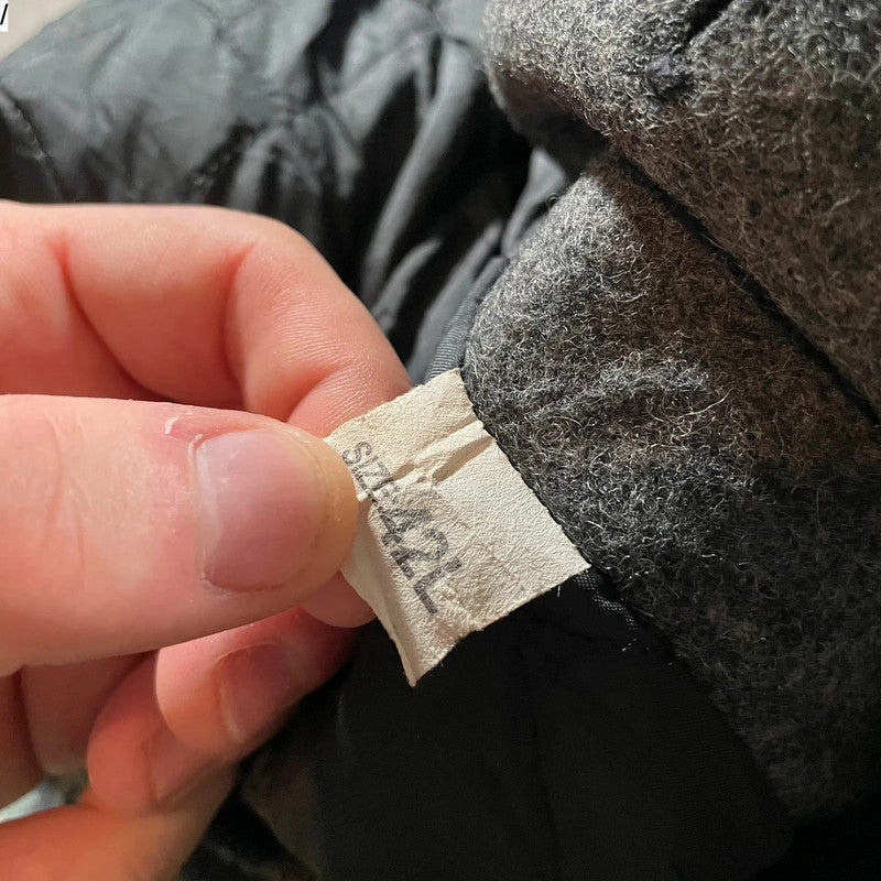 Vintage 60s Grey Sterlingwear Peacoat Jacket - Large