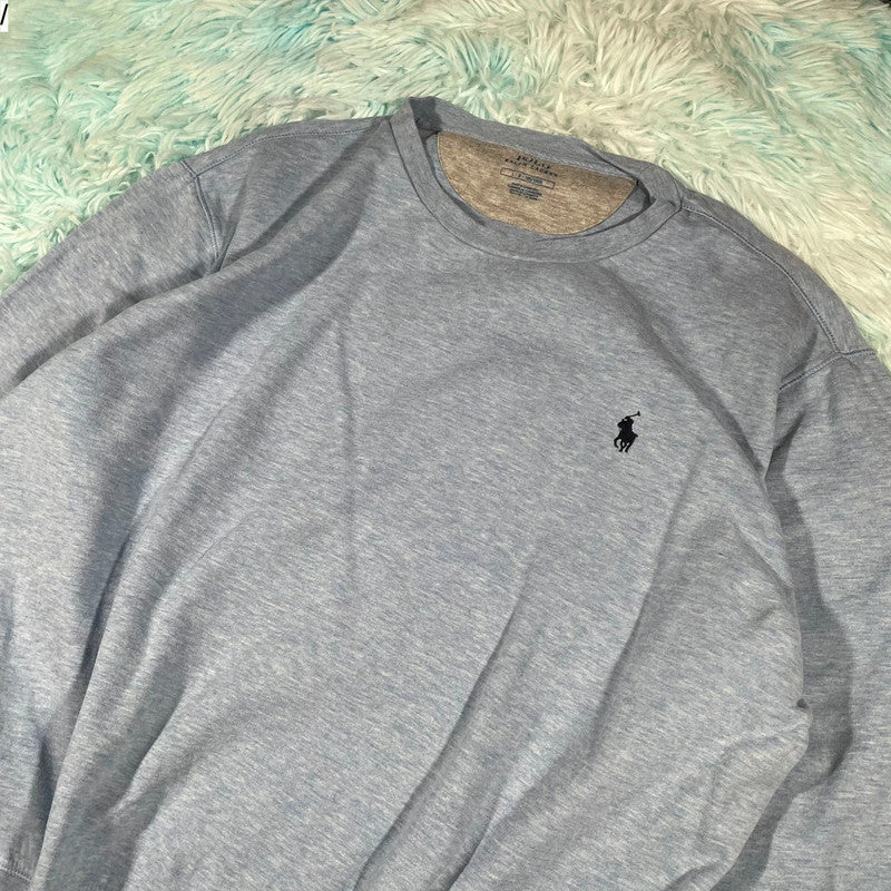 Baby Blue Polo Ralph Lauren Sweatshirt - Large