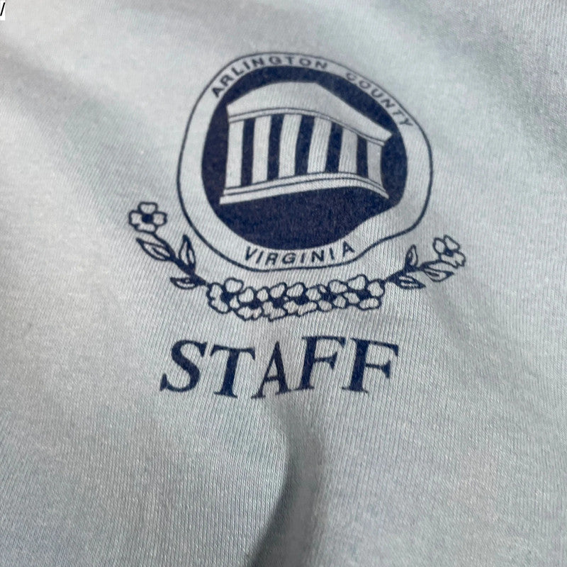 Vintage 90s Baby Blue Virginia Graphic T Shirt - XL