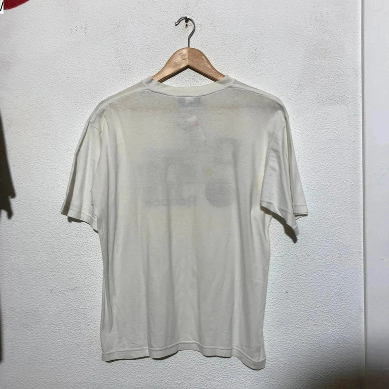 Vintage 90s White Reebok The Pump Graphic T Shirt - Small