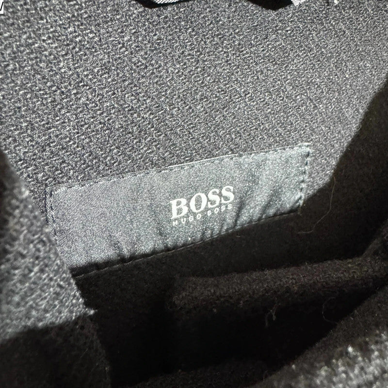 Black Hugo Boss Duffle Coat - XL