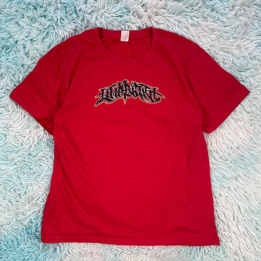 Red Limp Bizkit T Shirt - Medium