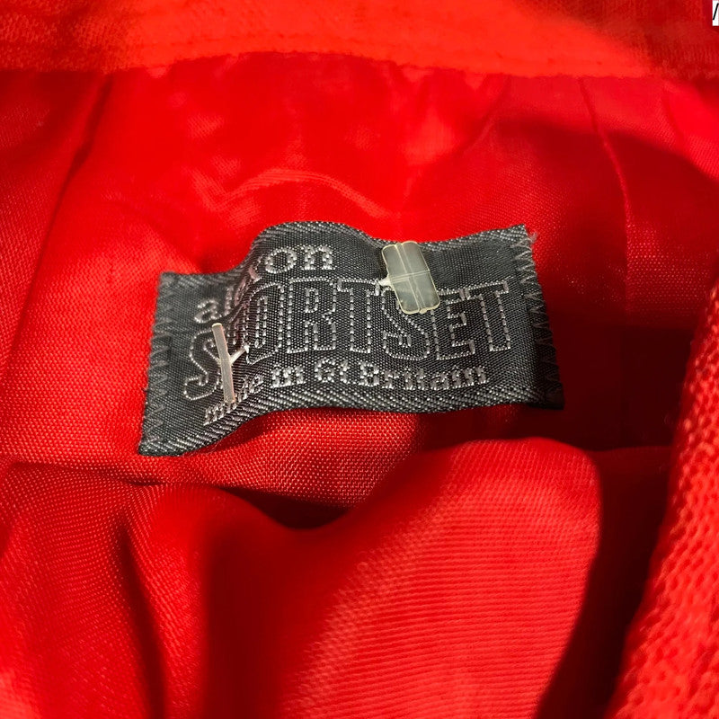 Vintage 80s Red Alexon Maxi Skirt - Size 14