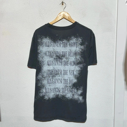 Black AllSaints Graphic T Shirt - Medium