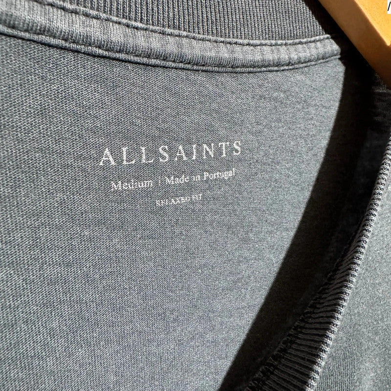 Black AllSaints Graphic T Shirt - Medium