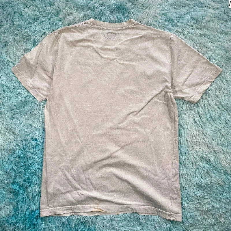 White Evisu Print T Shirt - Medium