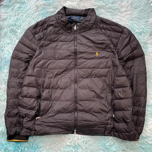 Black Polo Ralph Lauren Lightweight Puffer Jacket - 5XL