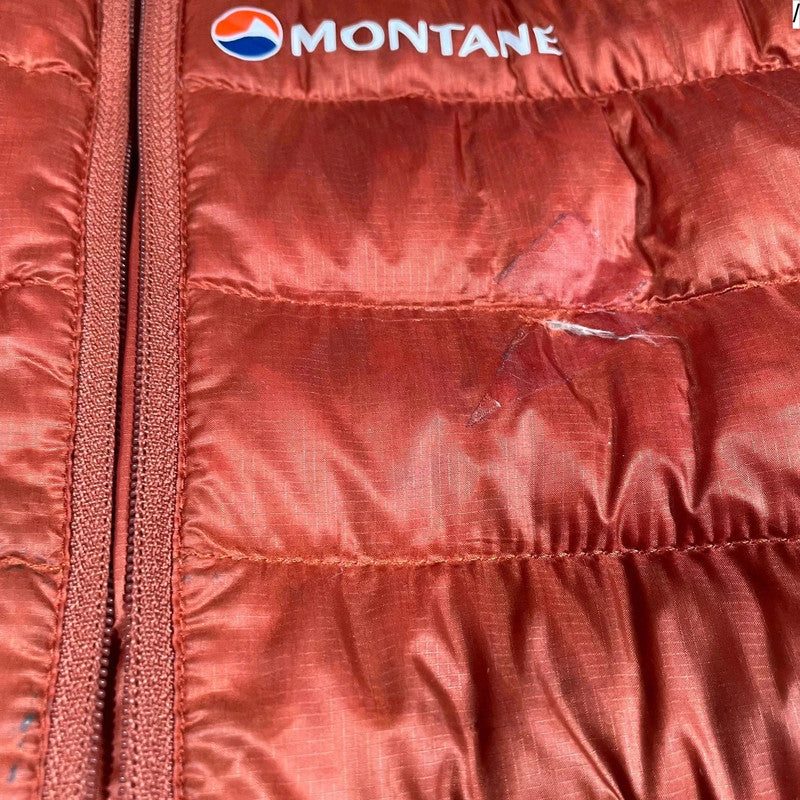 Orange Montane Down Puffer Jacket - Medium