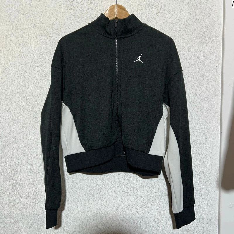 Black & White Jordan Full Zip Tracksuit Hoodie - Medium