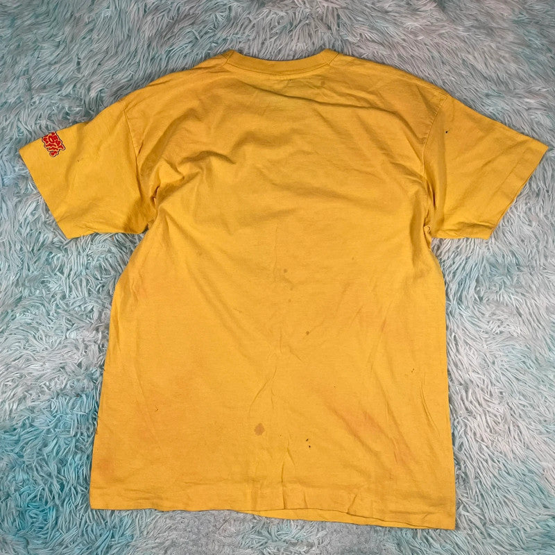 Vintage 90s Yellow Sugar Puff Promo T Shirt - Large