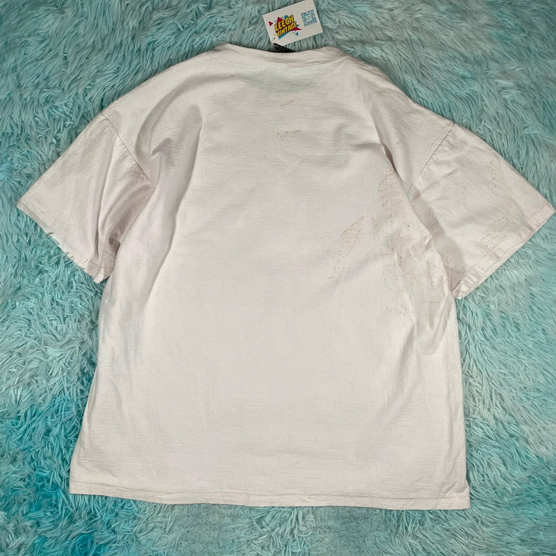 Vintage 90s Grey Wolf Graphic T Shirt - XL