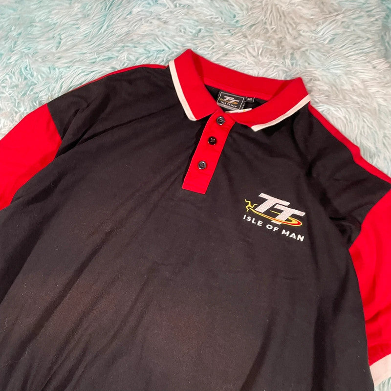Vintage Isle of Man Racing Polo Shirt - 3XL