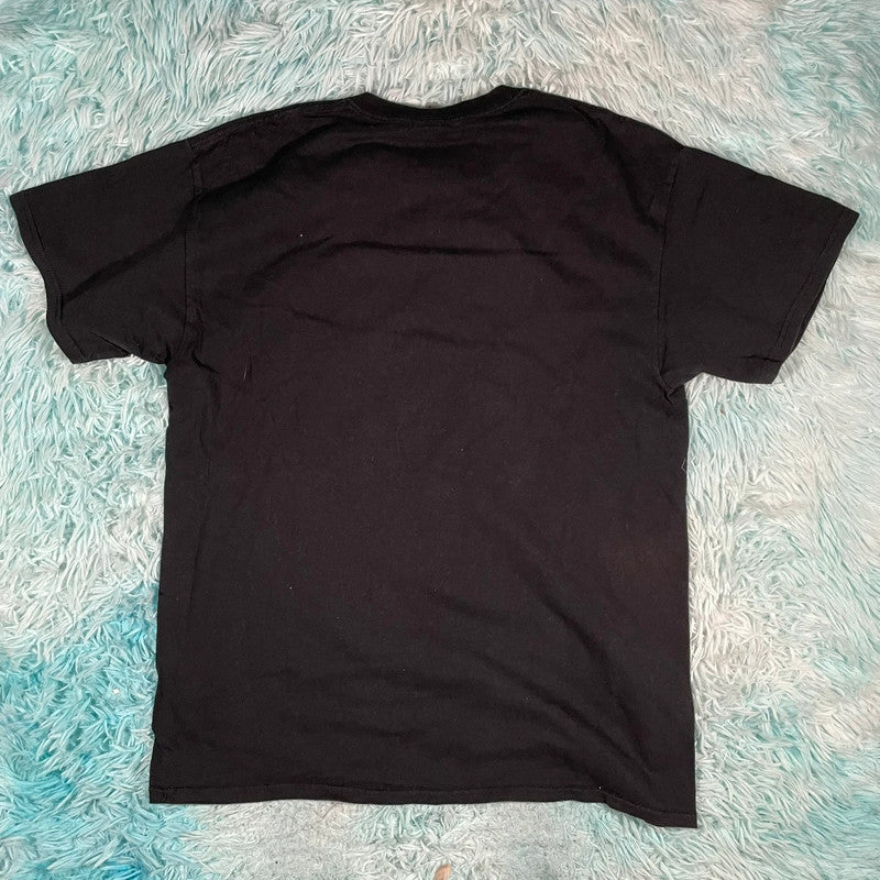 Black Cult Music Graphic T Shirt - Large