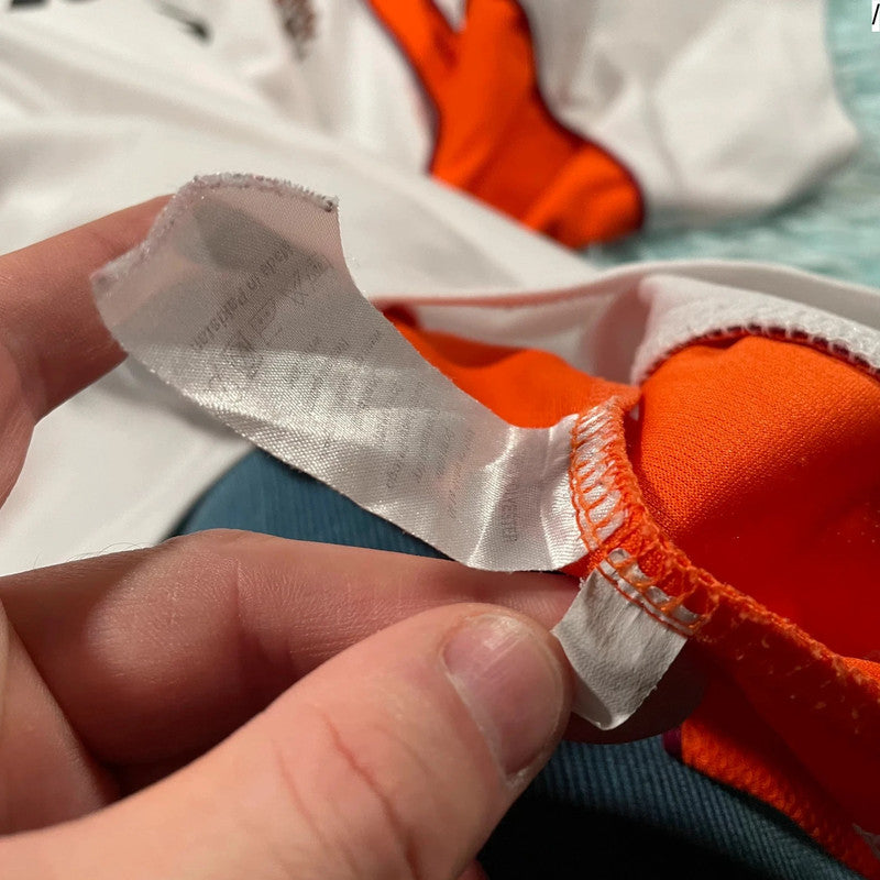 2007-08 Blackpool Shirt Away Kit Carlotti - Large