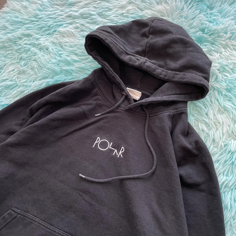 Black Polar Skate hoodie - Large
