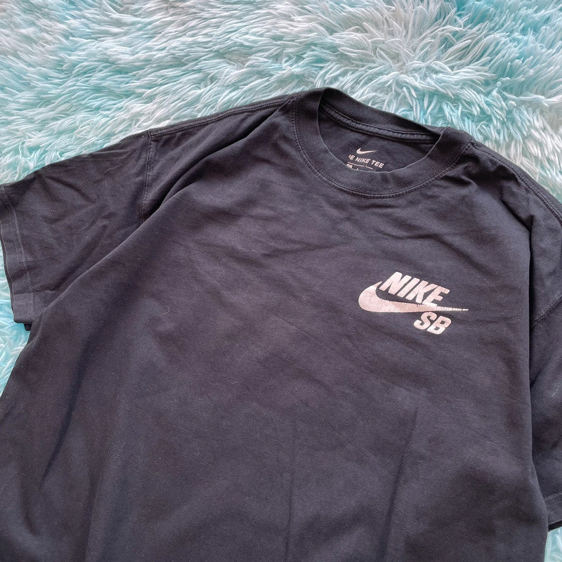 Black Nike SB Graphic T Shirt - Medium